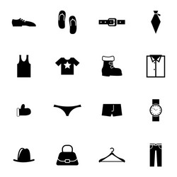 Clothes icon Royalty Free Vector Image - VectorStock