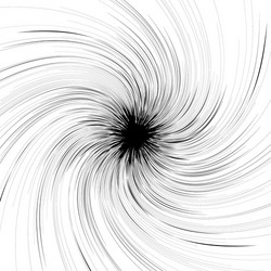 abstract with radial radiating random lines vector image