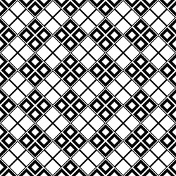 monochrome abstract diagonal square pattern vector image