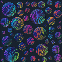 Neon geometric seamless pattern Royalty Free Vector Image