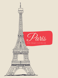 Paris design vector