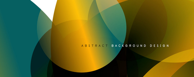 Fluid Color Gradient Abstract Background vector image