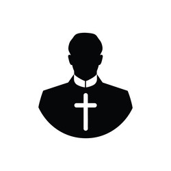 Clergy icon Royalty Free Vector Image - VectorStock