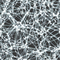 lattice structure science technology 3d grid vector image