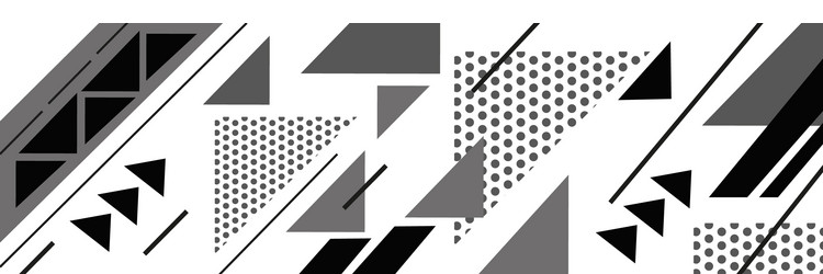 abstract background with different geometric vector image