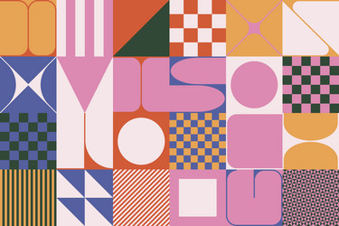 digital graphics pattern design artwork vector image