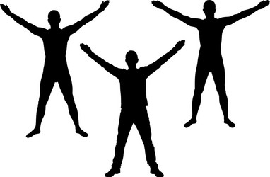 Male Silhouette Naked Vector Images (over 950)