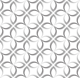 simple seamless pattern of intertwined vector image