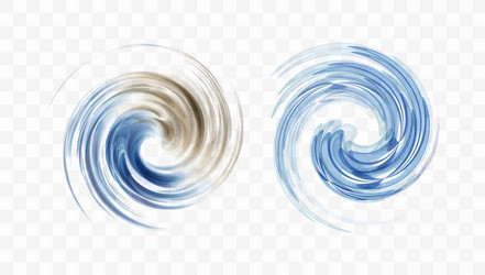 Abstract swirl design element spiral rotation vector