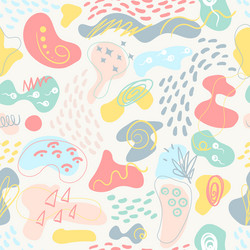 abstract geometric seamless pattern background vector image