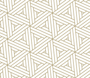 seamless pattern with abstract geometric line vector image