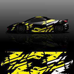 Abstract Car Wrap Patterns Vector Image
