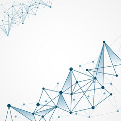 abstract futuristic shape computer generated vector image