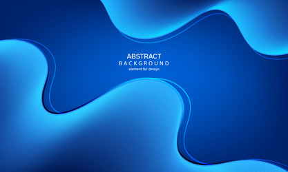abstract gradient background wave element vector image