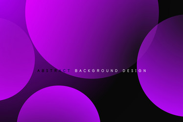 abstract tech circles background vector image
