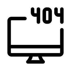 unexpected issue causing desktop system vector image