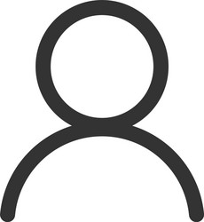 user profile login or access authentication icon vector image