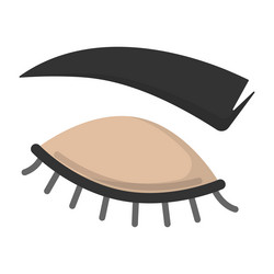 Mascara graphic design template isolated Vector Image