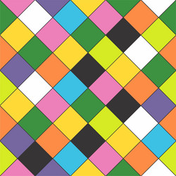 Geometric Memphis Pattern vector image