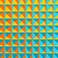abstract 3d geometric pattern polygonal vector image