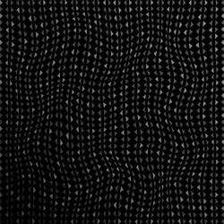 abstract of mesh triangles in zigzag line on black vector image