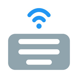 wireless computer keyboard much easier to use vector image