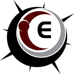 insights guide initial e logo design template vector image