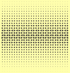 Triangular Halftone Pattern vector image