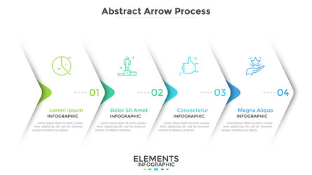 modern infographic template vector