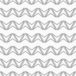 Abstract seamless pattern triangular shapes vector