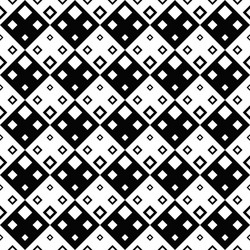 Seamless abstract diagonal square pattern vector