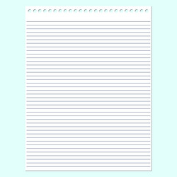 grid paper abstract lined background with color vector image