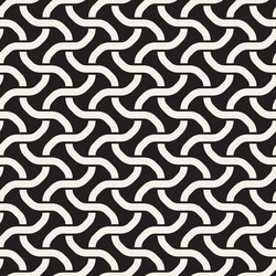 seamless interlaced pattern repeating geometric vector image