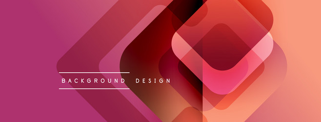 abstract geometric layers create vibrant gradient vector image