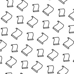 line sheet paper document note background vector image