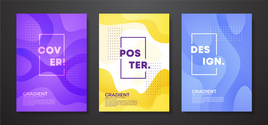 dynamic textured background design in 3d style vector image