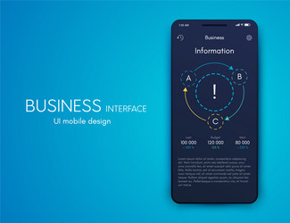 graphics infographics with three options template vector image