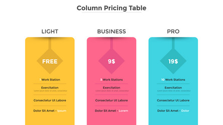 Modern infographic template vector