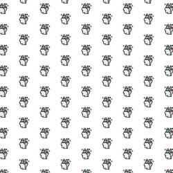 robot head brain connected to circuit board vector image