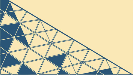 abstract geometric pattern background in warm vector image
