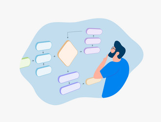 achieve efficient software development vector image