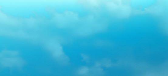 modern colorful gradient background with clouds vector image
