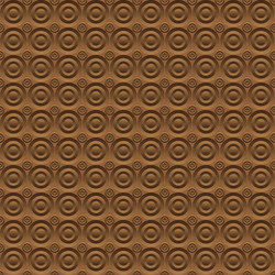 Abstract Brown Circle Pattern vector image
