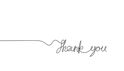 as continuous line drawing on white background vector image