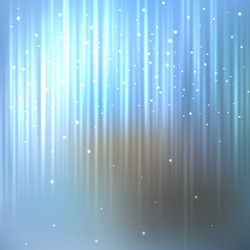 shining with particles on blurred background vector