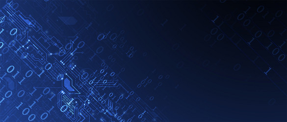 Technology Data Network Background vector image