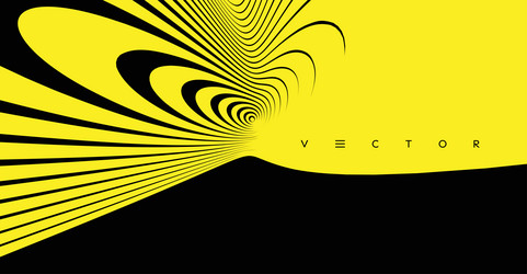 abstract background made of distorted lines vector image