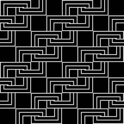 design seamless monochrome chain pattern vector image