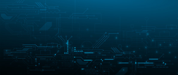 Technology Data Network Background vector image
