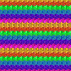 Colorful Triangular Pattern vector image
